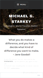 Mobile Screenshot of michaelgstarkey.com